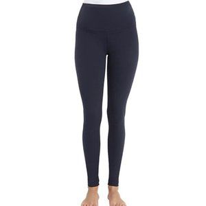 New Lysse High Waisted Ankle Leggings Cotton Midnight Navy Blue Size XS